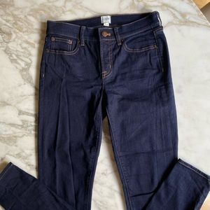 JCREW skinny JEANS—DARK DENIM